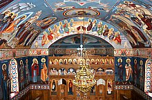 Ortodox templom, Topaszentkiraly , Fotó: WR