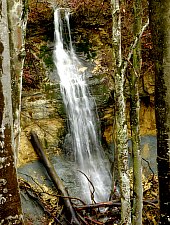 Waterfalls in the Treznea valley, Treznea , Photo: Mezei Elemér