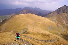 Scării saddle-Suru saddle hiking trail, Făgăraș mountains, Photo: Gabriel Gheorghiu
