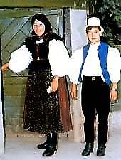 Traditional costumes in Mezőség
