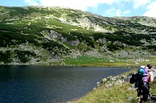 Zănoaga tó, Retyezát hegység., Fotó: Radu Darlea